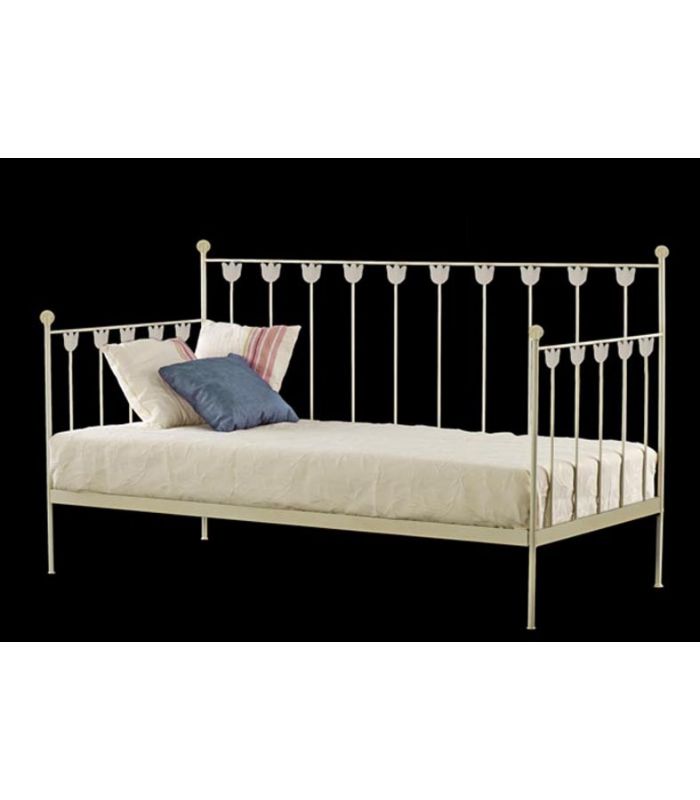 Camas Diván de forja Mod. TULIPAN