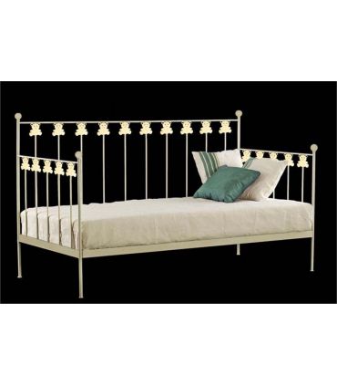 Sofabett aus Schmiedeeisen : Modell TEDDY