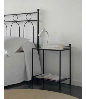 Eiserner Nachttisch : Modell TARAZONA