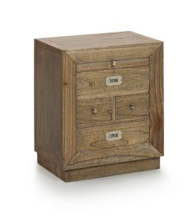 Holzerner Nachttisch : Kollektion MERAPI