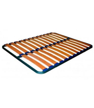 Lattenrost aus Stahl und Holz – BREITE LATTEN
