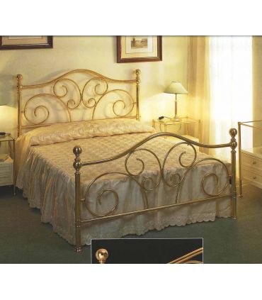 Handgefertigtes Messingbett Modell VILLINGEN