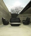 Design-Gartensofa aus Kunstharz : Kollektion SABINAS