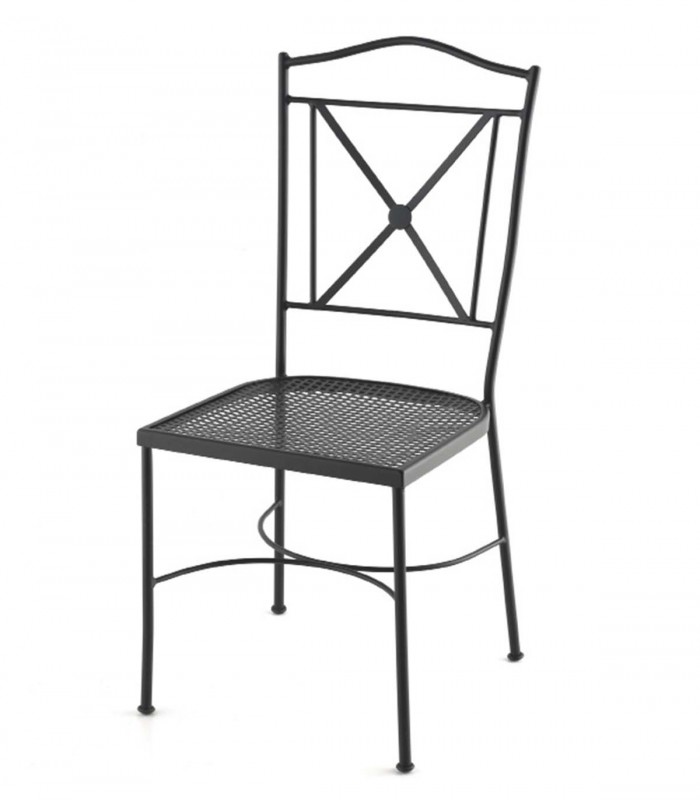 Stuhl und Sessel aus Eisen für Esszimmer PISA