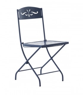 Klappstuhl aus Metall Modell ISLAND