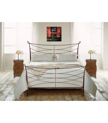 Stilvolles Metallbett Modell DUNIA