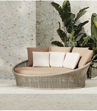 Daybed moderno de aluminio y fibra sintética NEO MOMA