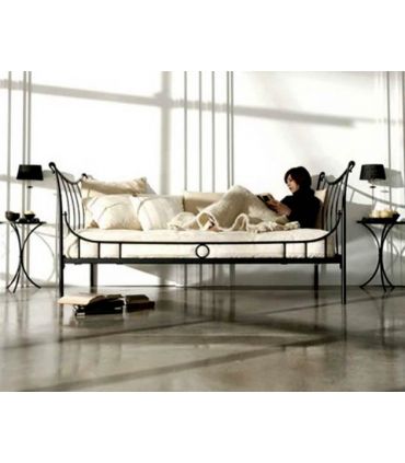 Eisenbett-Chaiselongue : Modell NURIA
