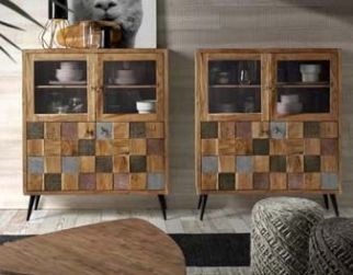 Muebles y Mesitas auxiliares rústicas y coloniales